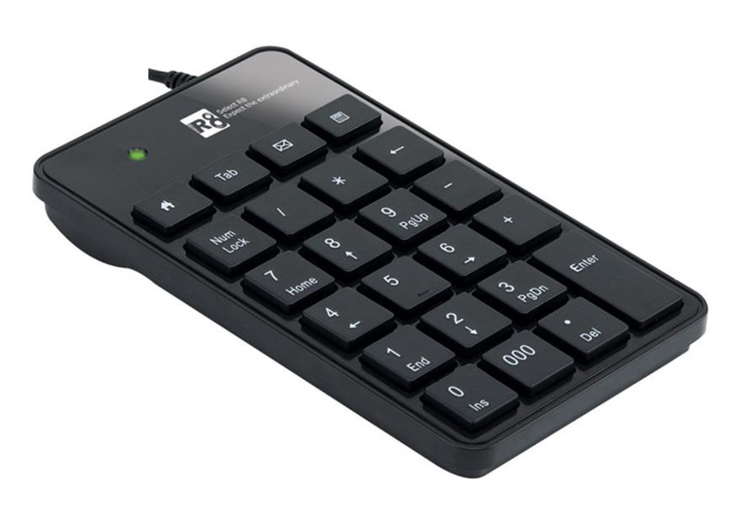 [HCM]BÀN PHÍM SỐ R8 1810 CỔNG USB