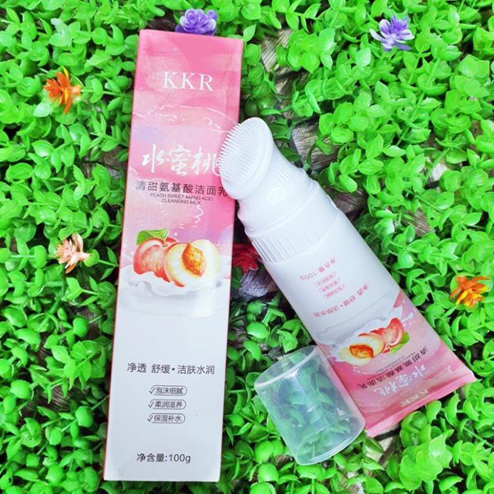 Sữa rửa mặt KKR TRÁI ĐÀO CÓ ĐẦU CỌ