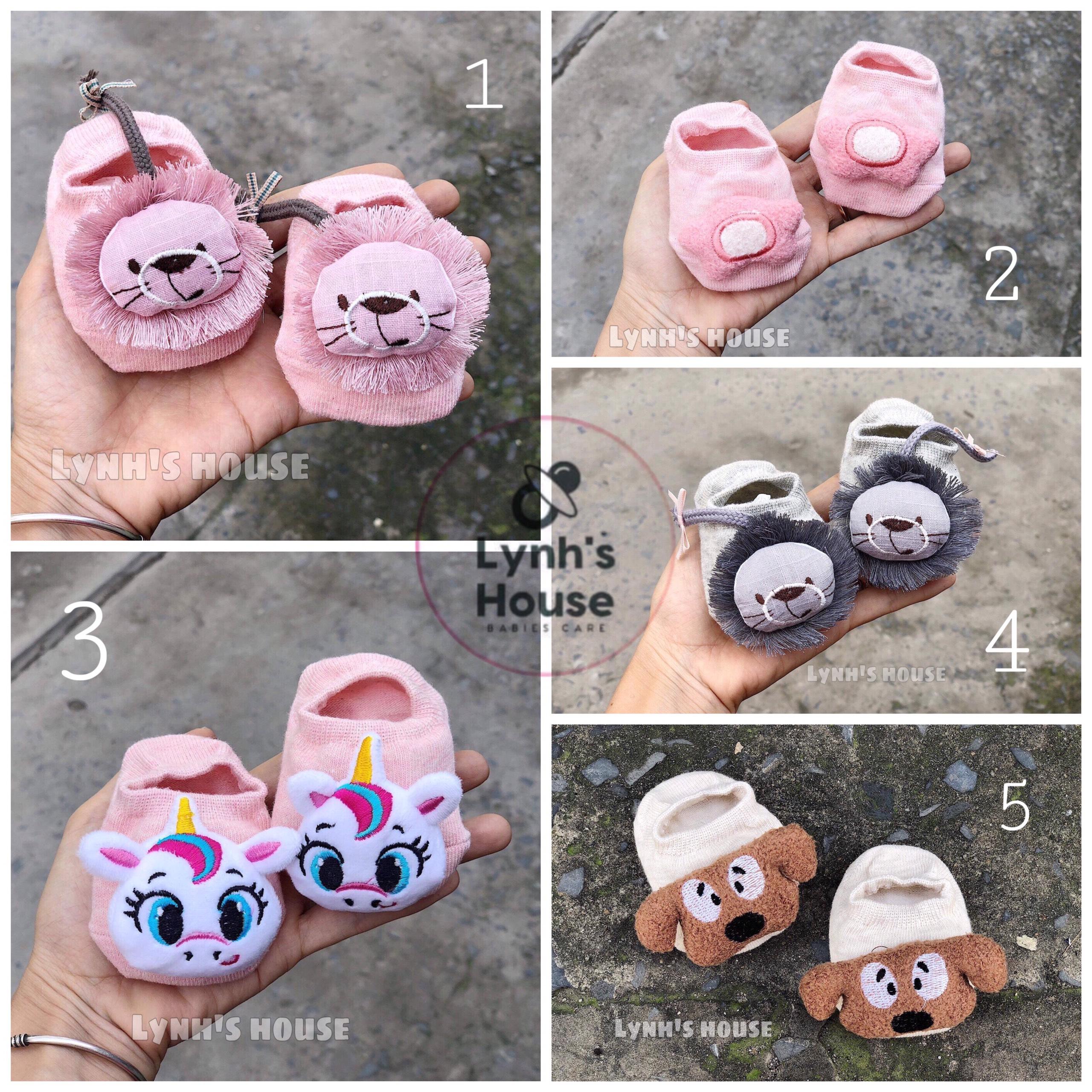 vớ Baby Socks hình thú cưng cho bé