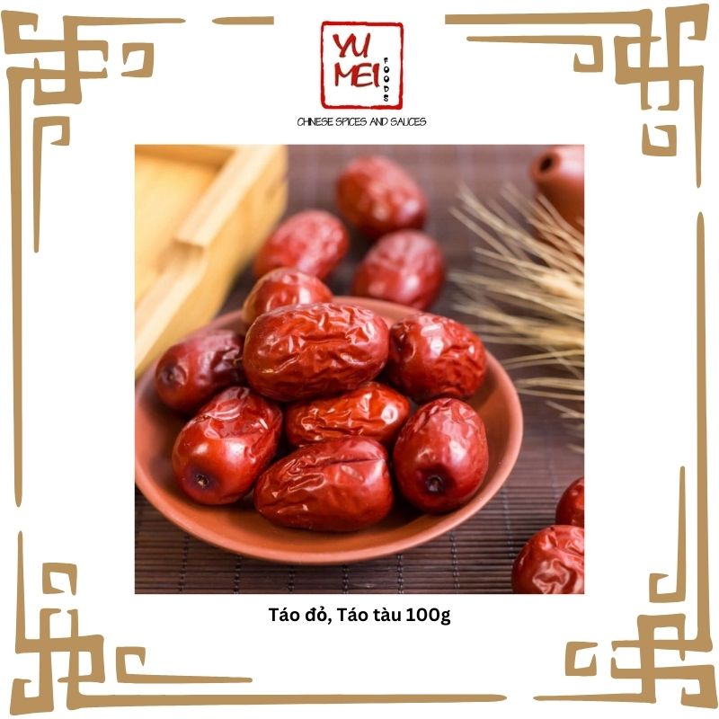 Táo Đỏ Táo Tàu Khô 100gr