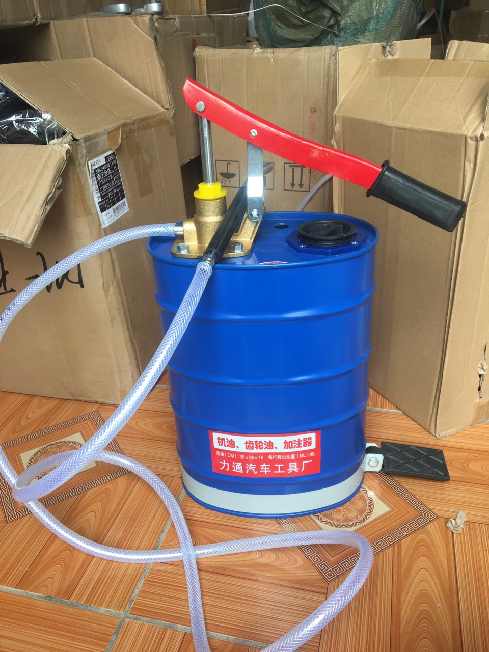 Bình bơm dầu cầu ,dầu hộp số,bình 10l