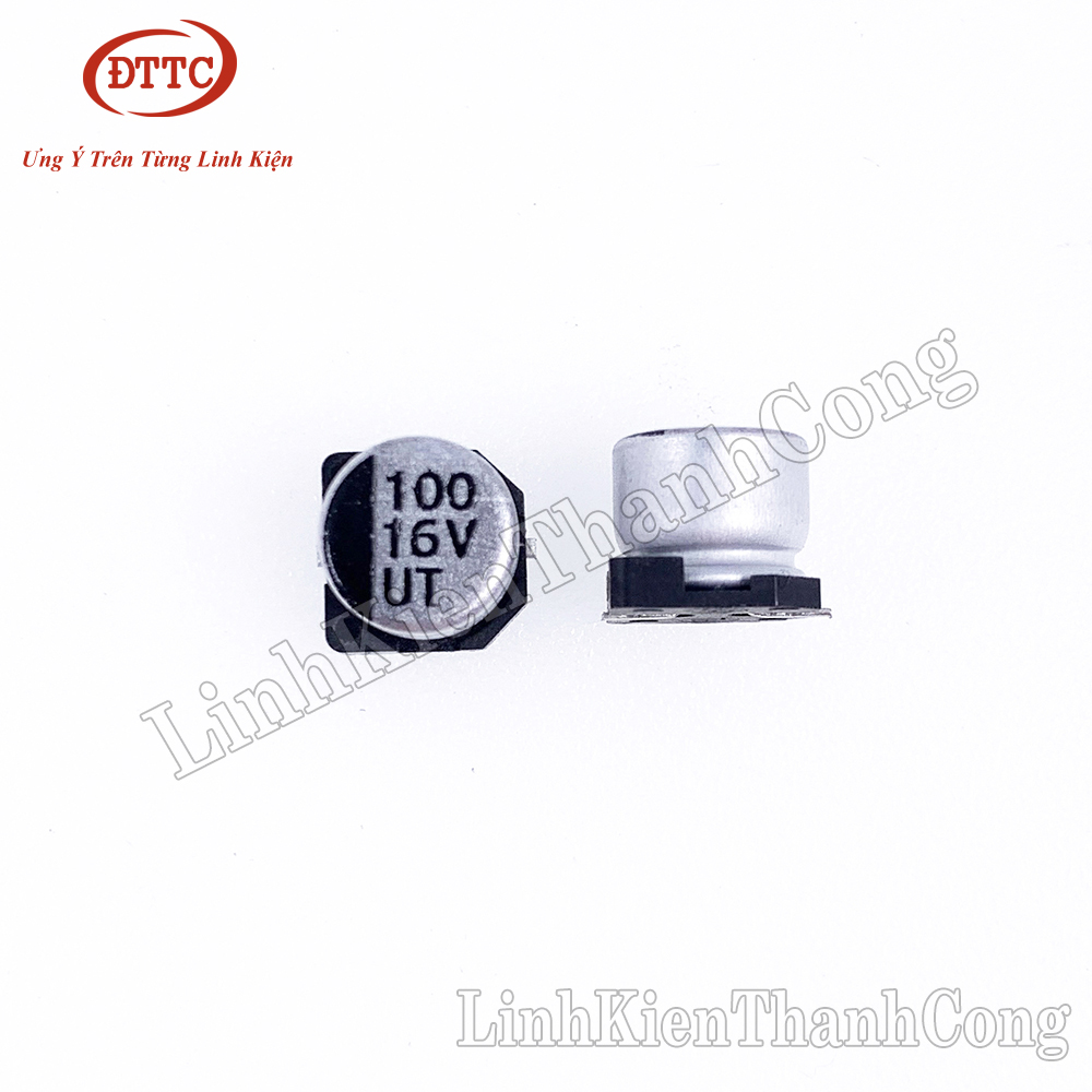 Tụ Nhôm 100uF 16V 6.3x5.4mm