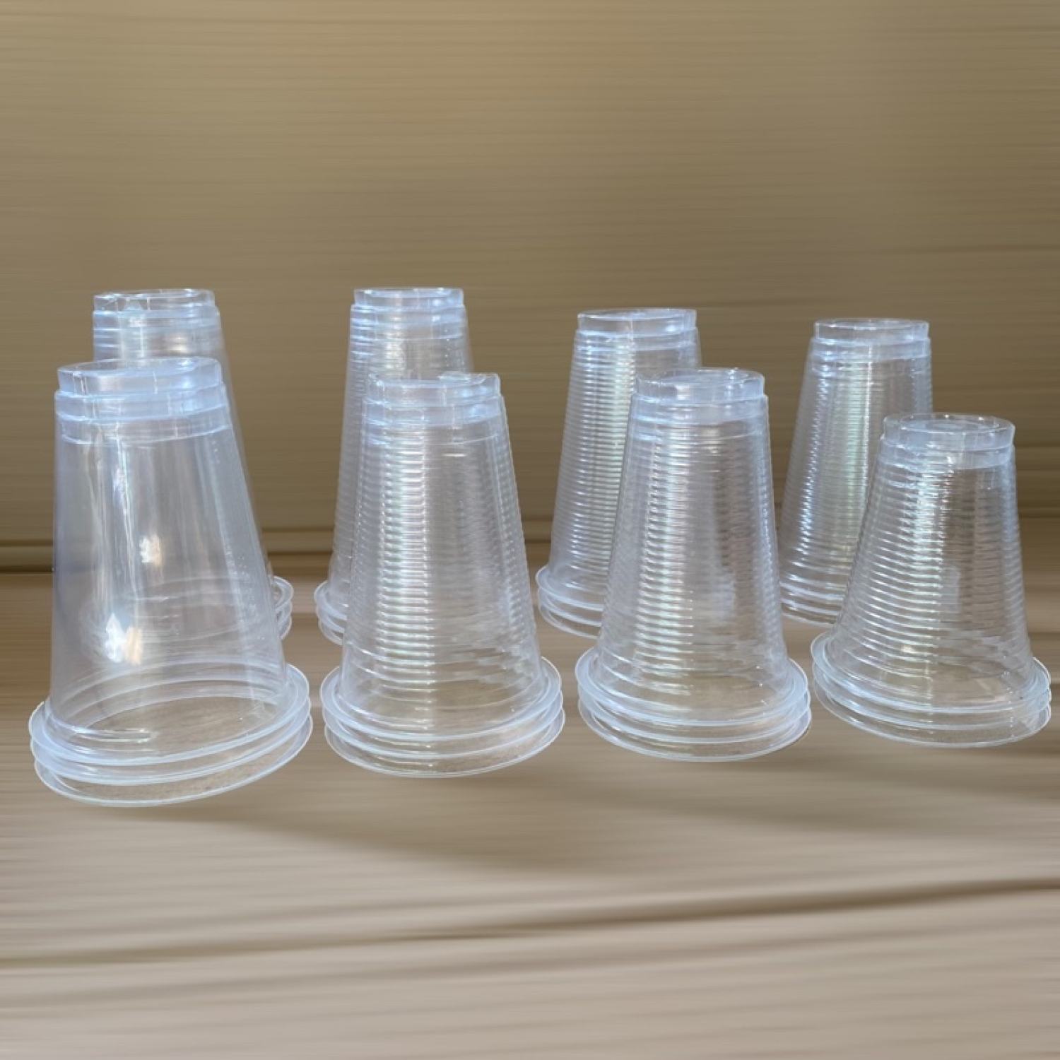 Lốc 50 Ly Nhựa Dùng 1 Lần Đủ Size