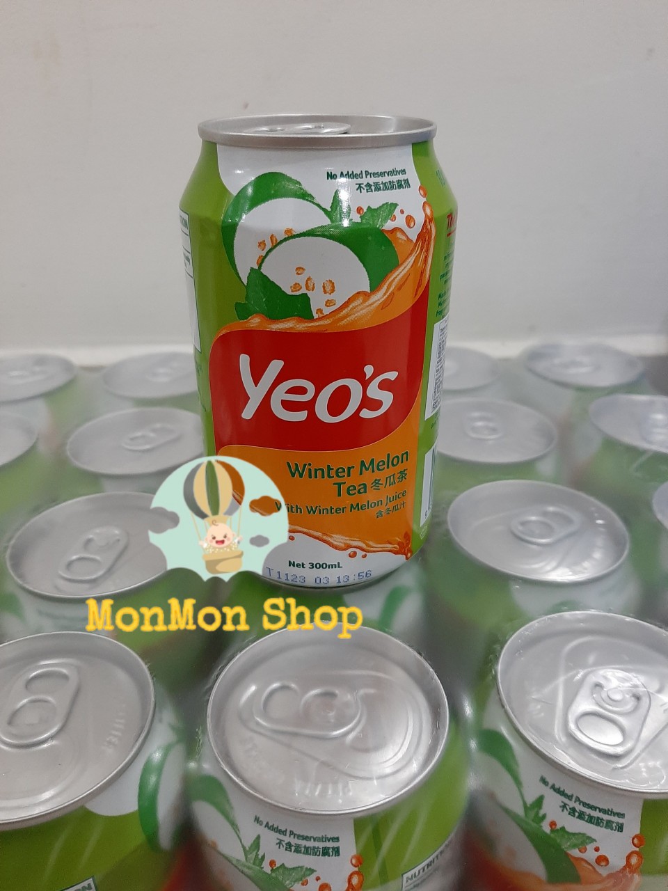 Lốc 6 lon trà bí đao Yeo’s (6lon* 300ml)