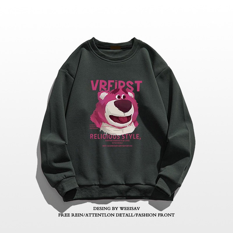 ÁO SWEATER NỮ IN HÌNH GẤU VRFIRST
