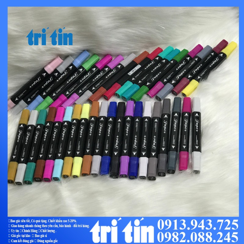 [HCM]BÚT MÀU MARKER HAI ĐẦU BAOKE MP 2900