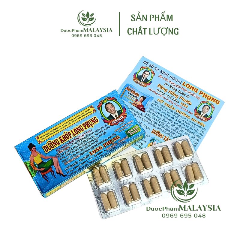 Dưỡng khớp l.ong phụng - giúp giảm đau nhức x.ượng khớp