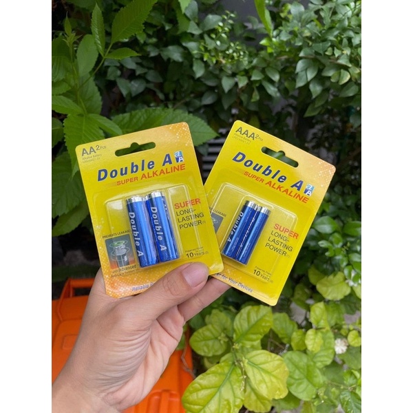 (2 Viên) Pin AA - AAA Double A Super Alkaline