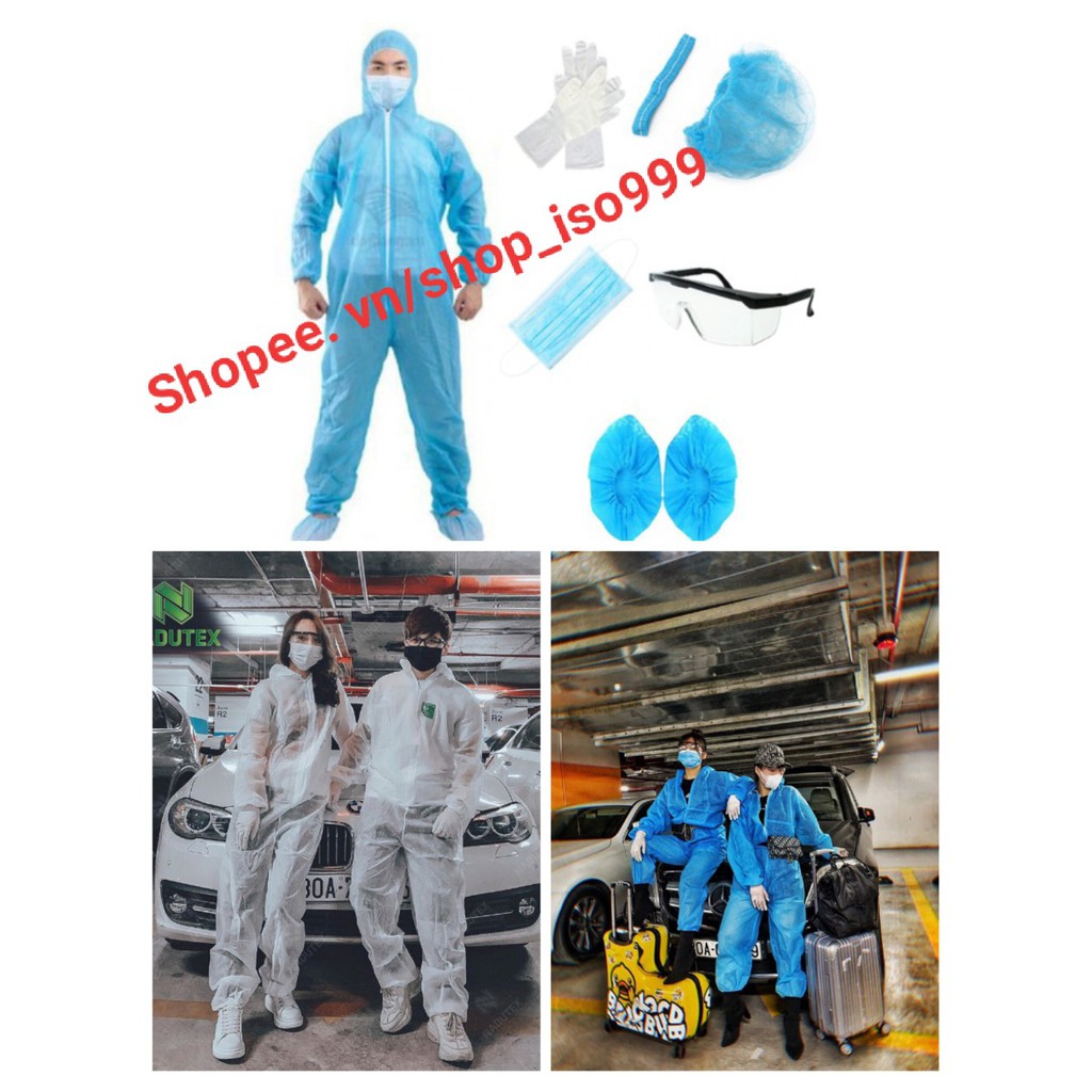 [7 MÓN CÓ SIZE] bộ quần áo phòng dịch 7 món,bộ đồ phòng chống dịch
