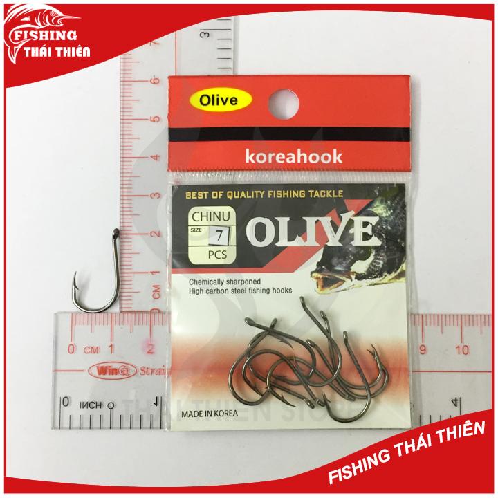 Lưỡi câu cá Chinu Olive