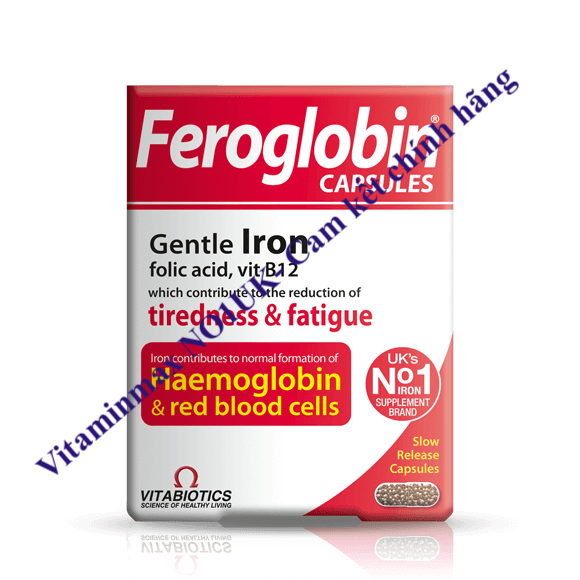 Thuốc bổ máu - Feroglobin 30 viên