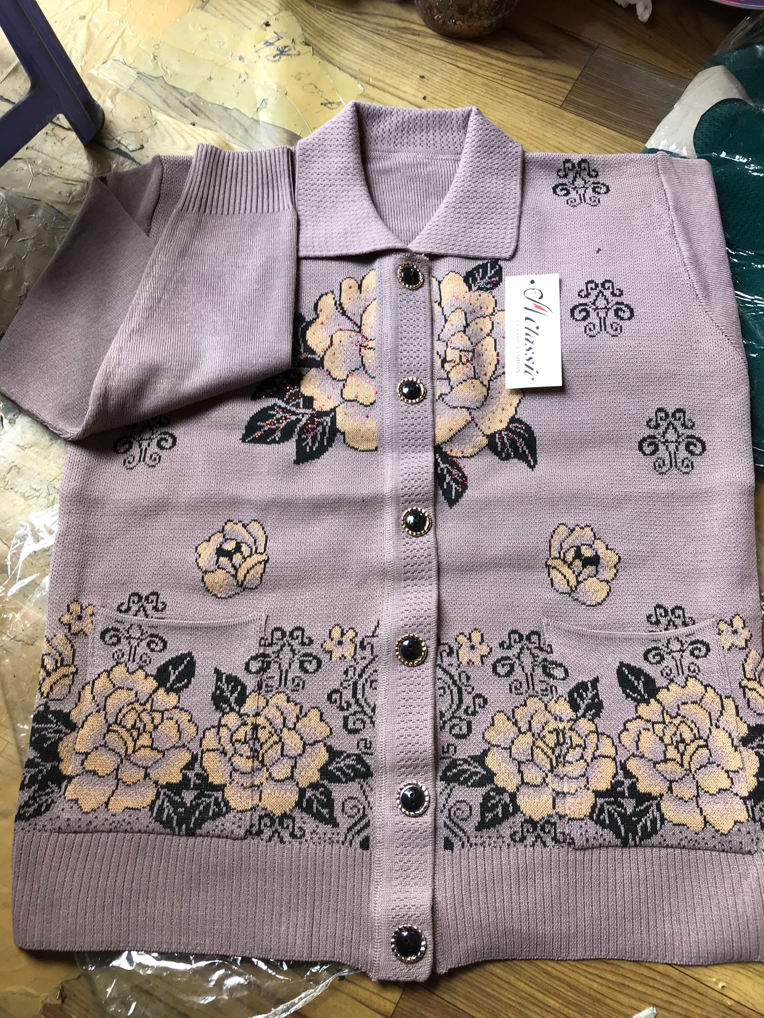 [HCM]Áo khoác len dệt kim Quảng châu (size 44-70kg)