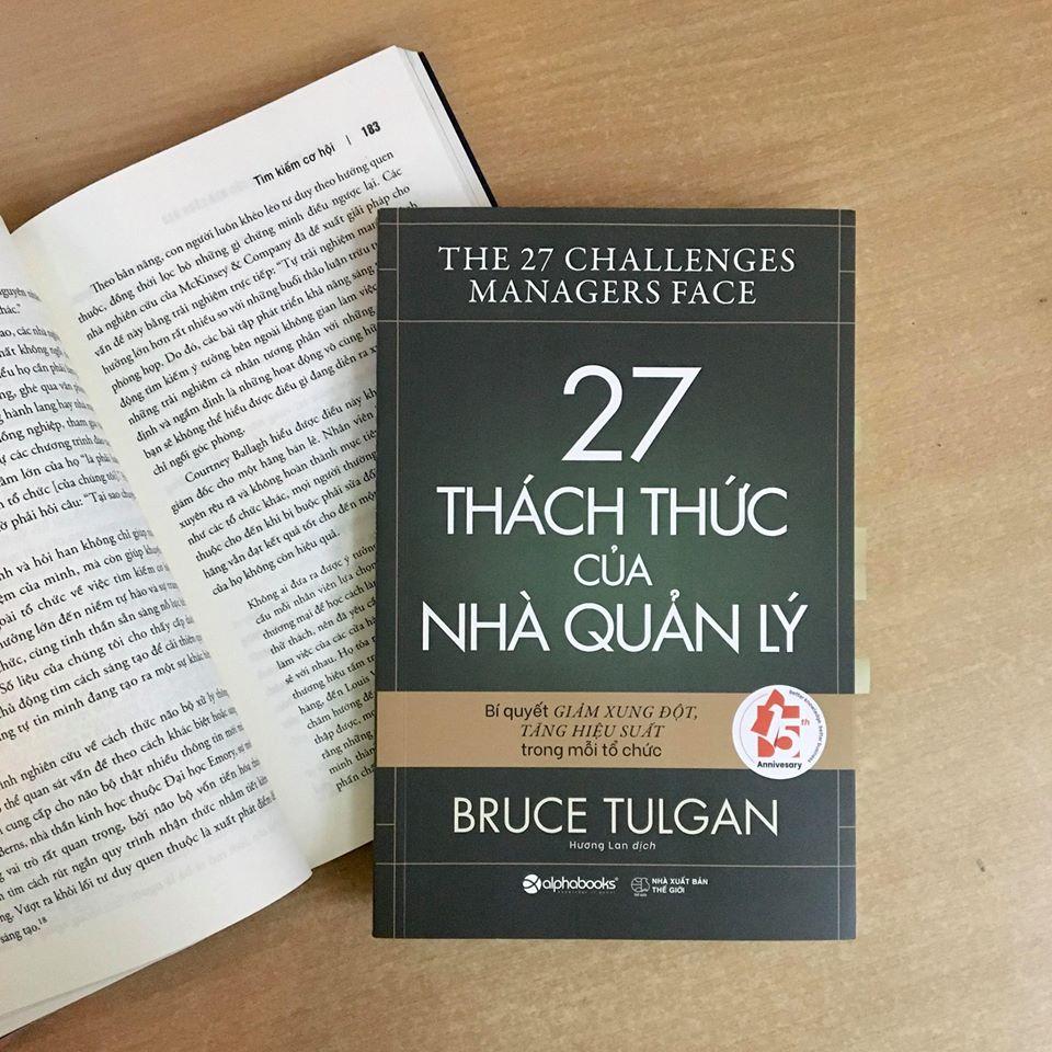 Sách - 27 thách thức của nhà quản lý