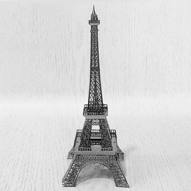Mô Hình Kim Loại 3D Piececool Tháp Eiffel (chưa ráp)