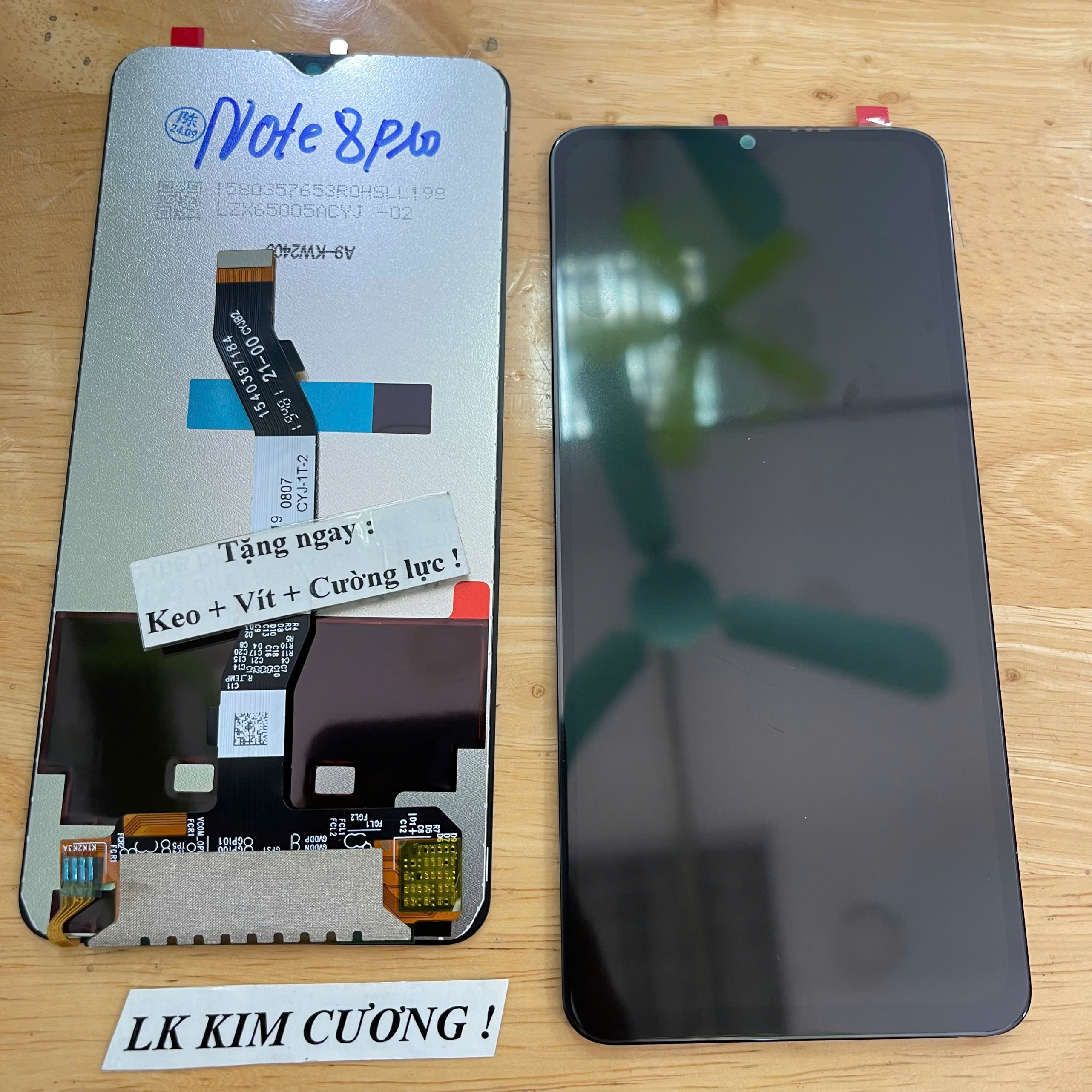 Màn hình thay thế xiaomi redmi note 8 pro