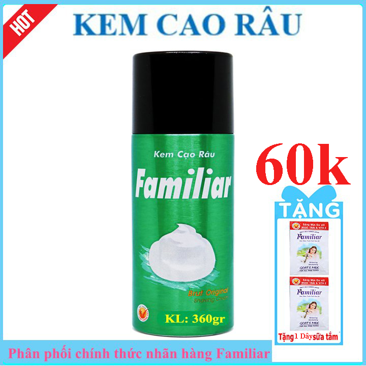 Kem Cạo Râu Familiar Chai