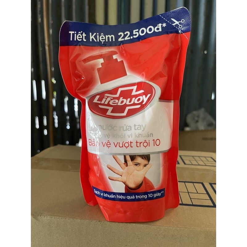 Nước Rửa Tay Lifebuoy Bịch 450Gr