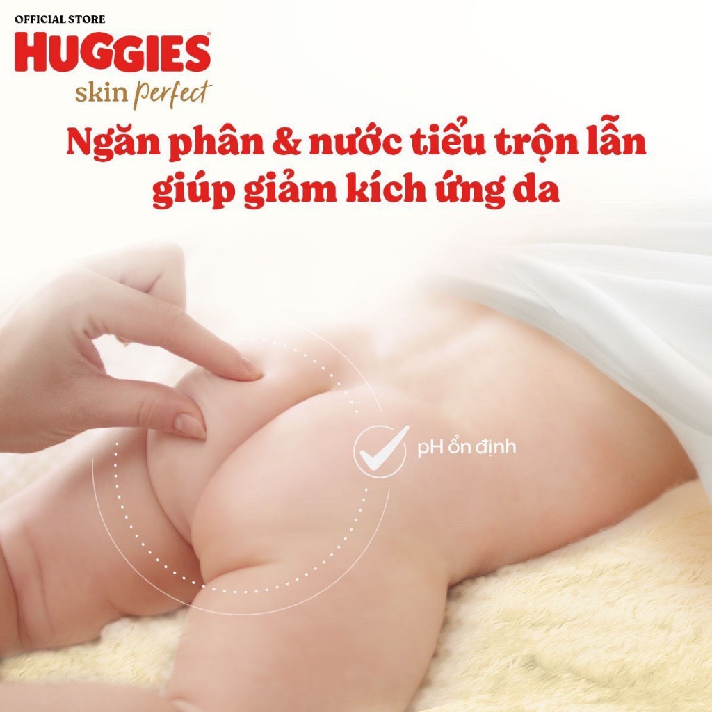 Tã/Bỉm Dán Sơ Sinh Huggies S80+2 (4-8kg)