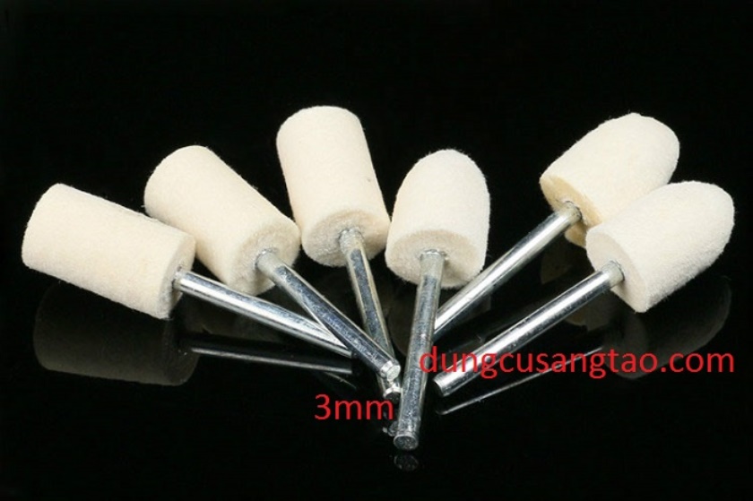 Đầu len cứng đánh bóng