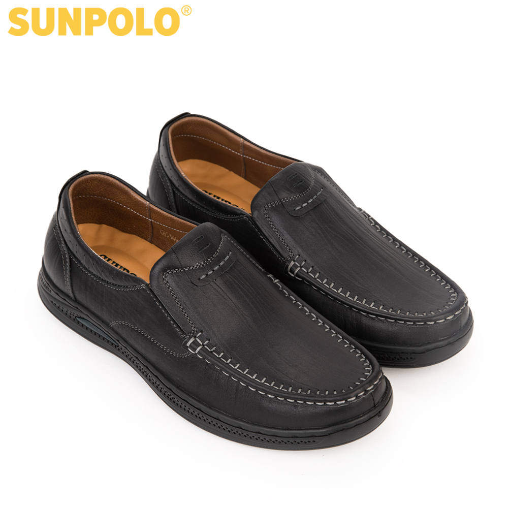 Men Leather Shoes SUNPOLO CS5149