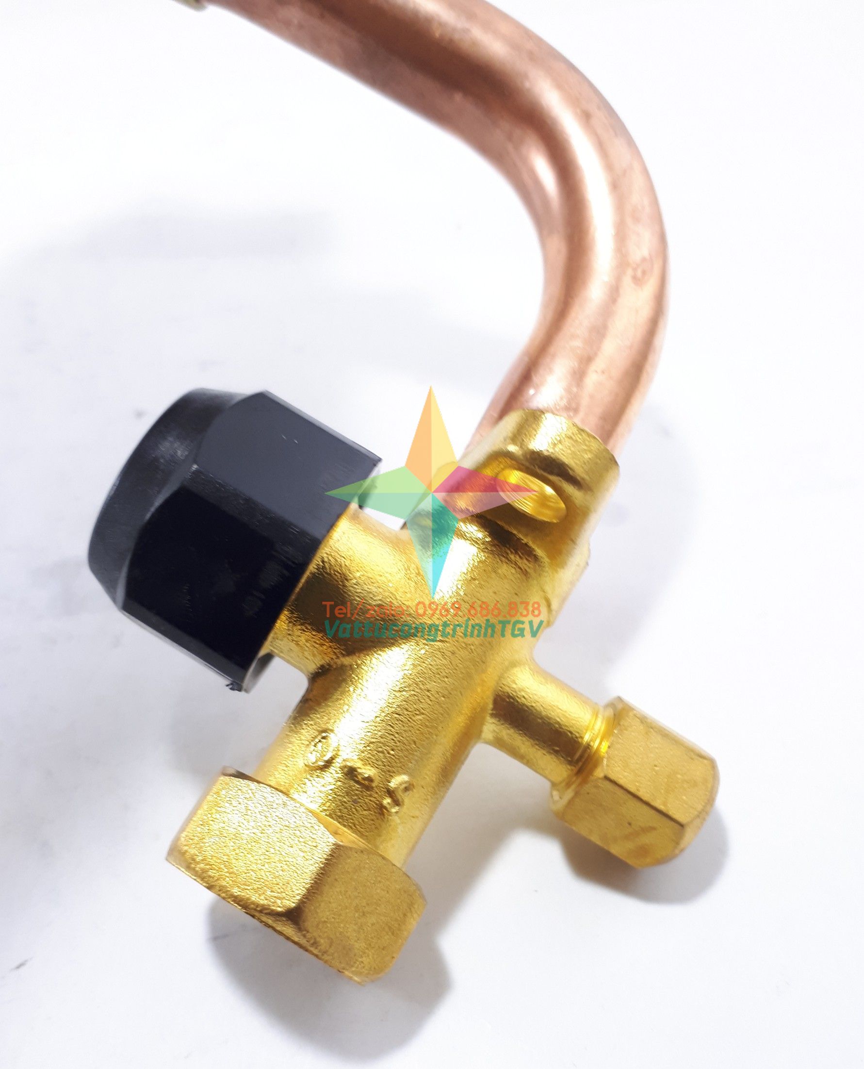 Van khóa Gas cục nóng điều hòa D16mm