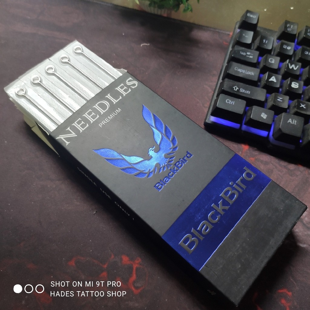 Kim xăm 9RL Black Bird chạy khung ( 50 kim / 1 hộp )