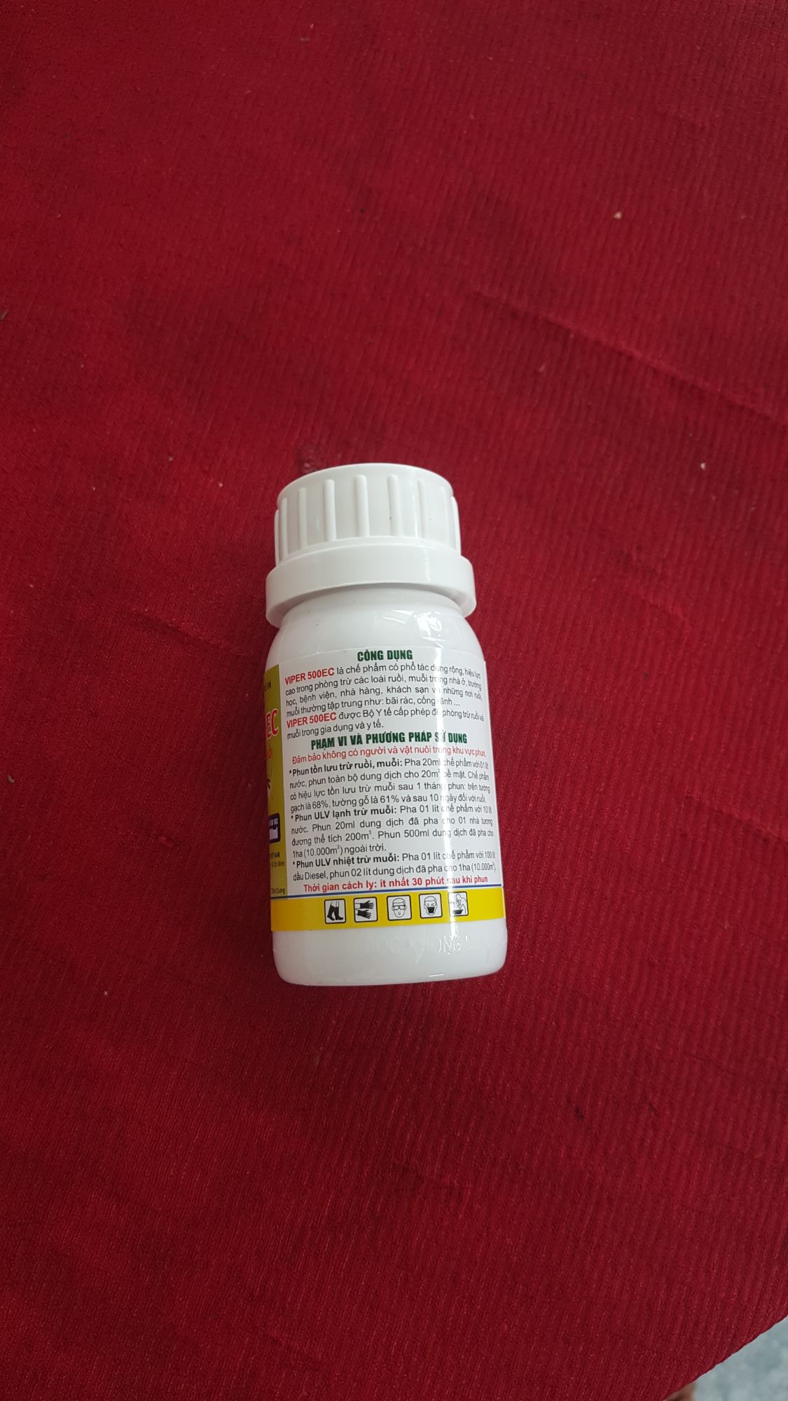 Viper 500EC diệt côn trùng ruồi muỗi
