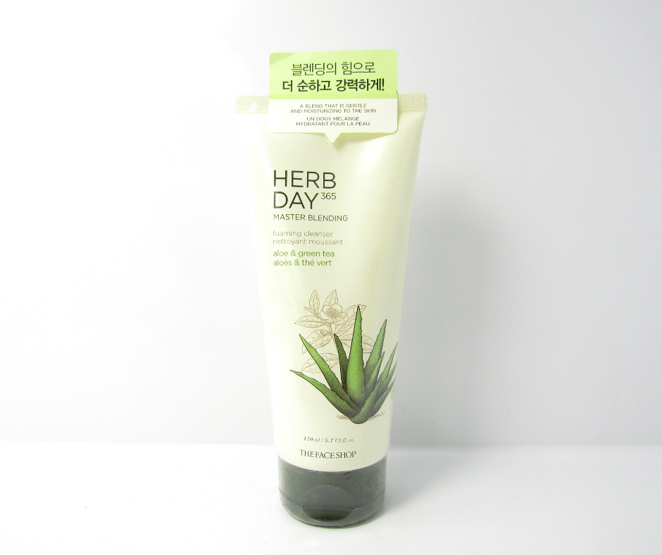 SỮA RỬA MẶT HERB DAY 365 CLEANSING NHA ĐAM 170ML