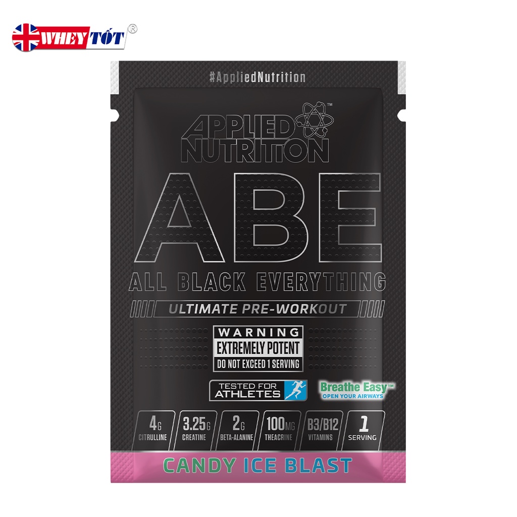 Bột Applied Nutrition ABE - Ultimate Pre Workout Sample Sachet Hỗ trợ tập luyện thể thao