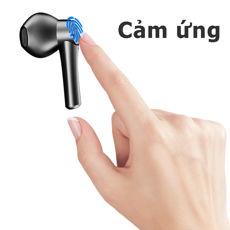 Tai Nghe True Wireless Bluetooth cảm ứng - Hàng chính hãng
