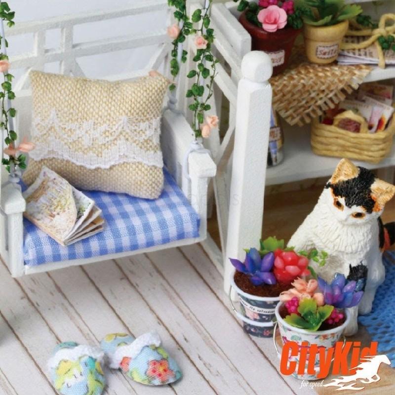 Mô hình lắp ráp nhà gỗ Diy - Căn phòng H013