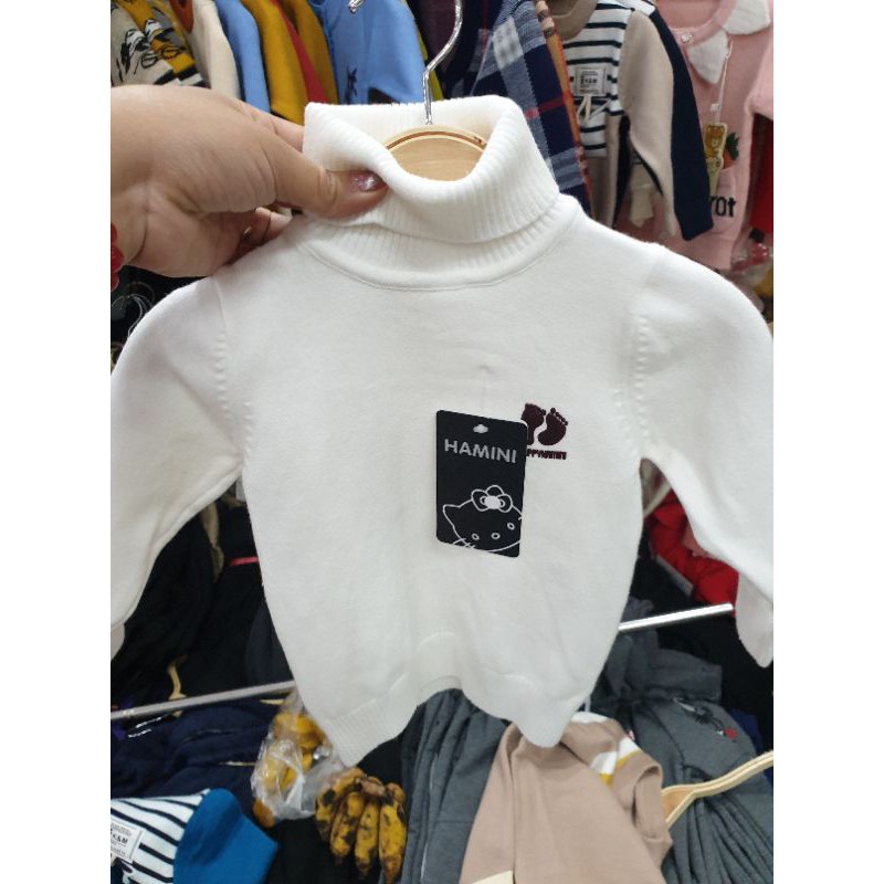 áo len cổ lọ siêu mềm mịn size 8-30kg