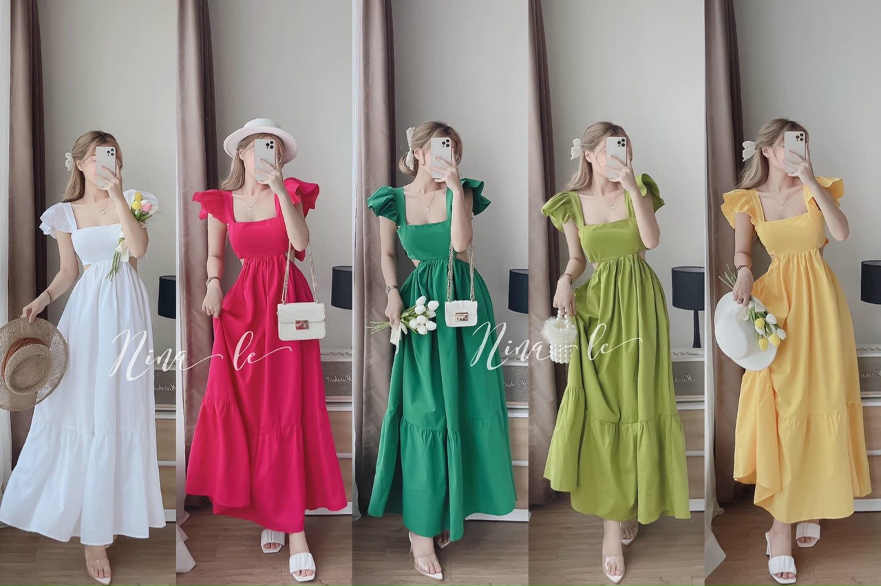 Đầm Váy Nữ Cánh tiên siêu xinh