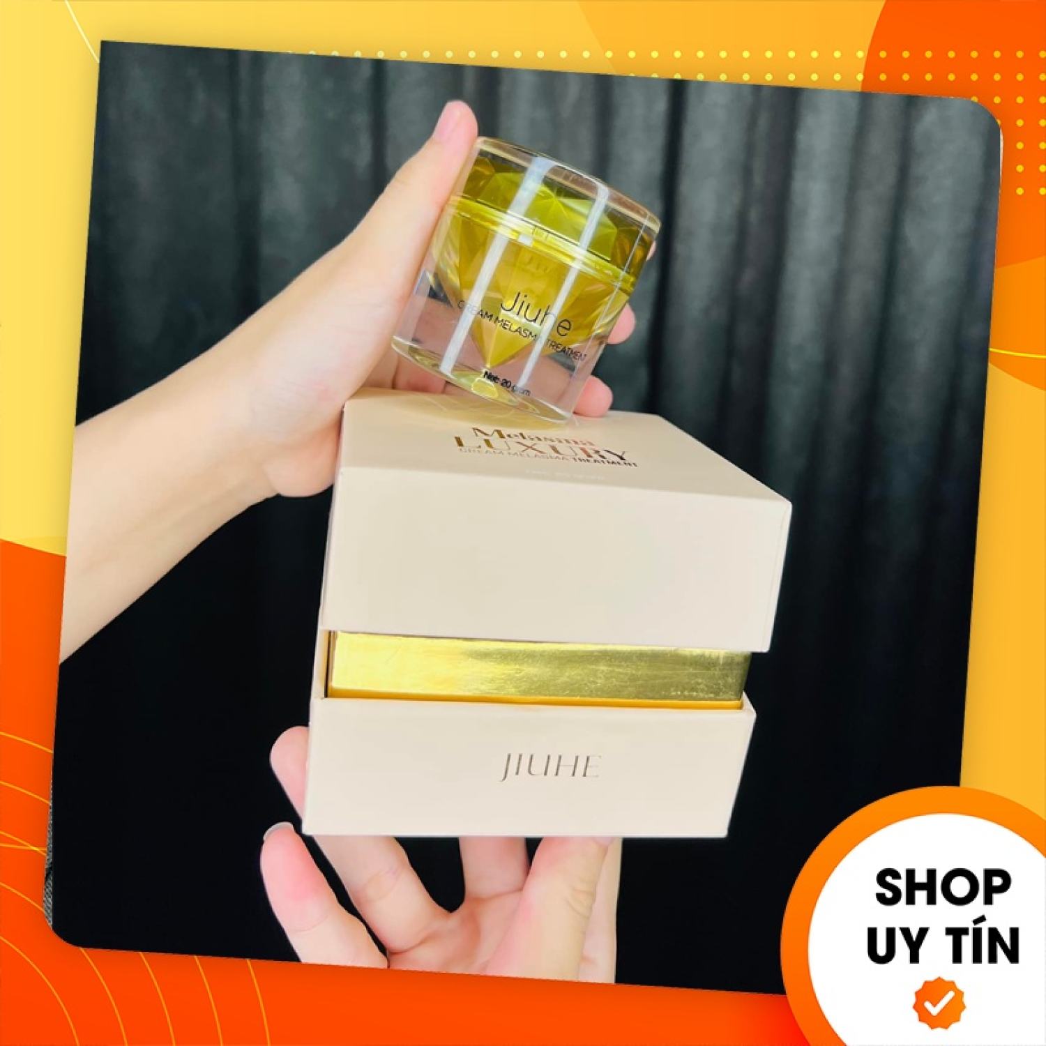 Kem Face Nám Jiuhe Luxury Thanh Tô Cosmetics - Kem Face Juihe Giảm Thâm Nám Trắng Da