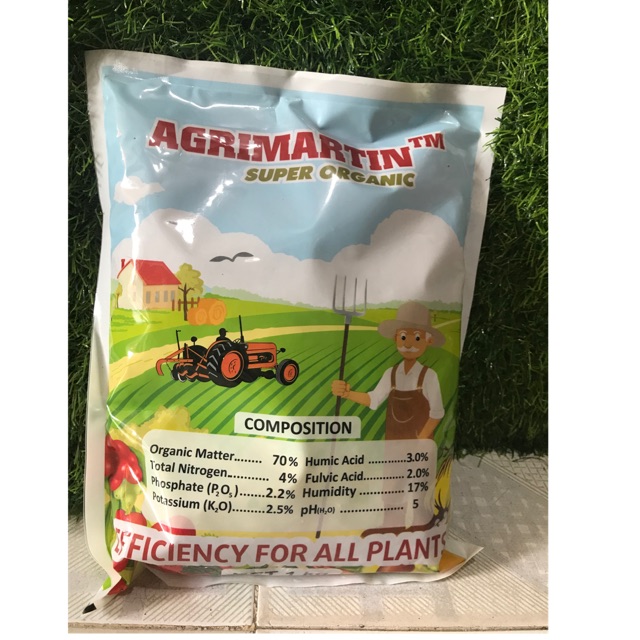 Phân Hữu Cơ Sinh Học Agrimartin