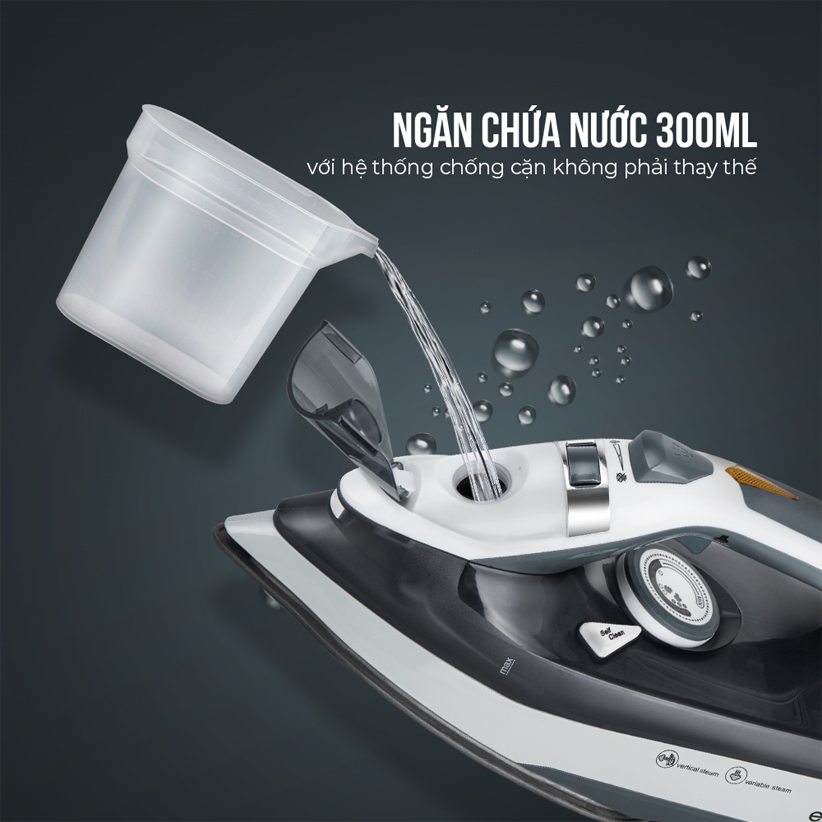 Bàn là (Bàn ủi) hơi nước Elmich SIE-3435