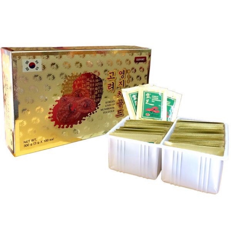 Trà linh chi KGS Hàn quốc 300gr (3gr x 100 gói)