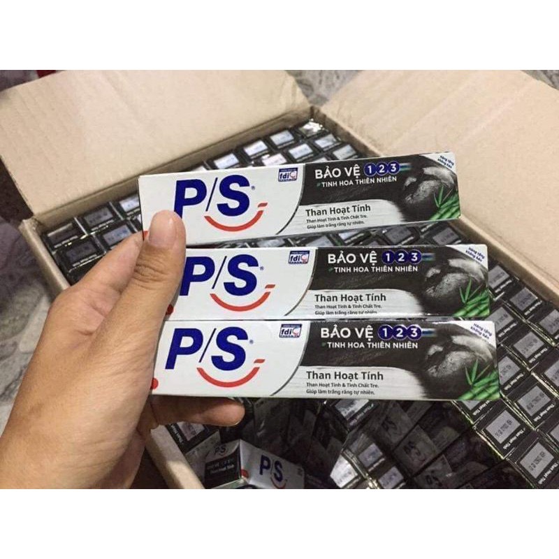 Kem đánh răng PS than tre hoạt tính 30g- Hàng Mini