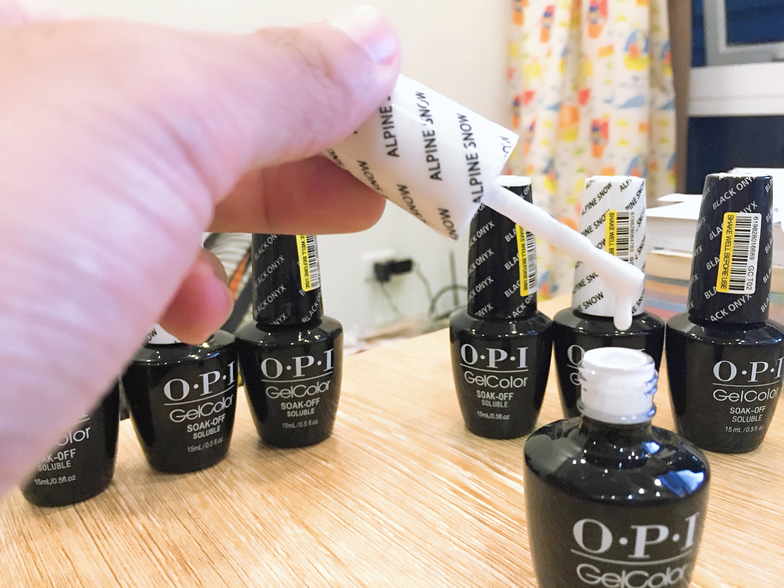 Sơn gel OPI màu sơn quốc dân