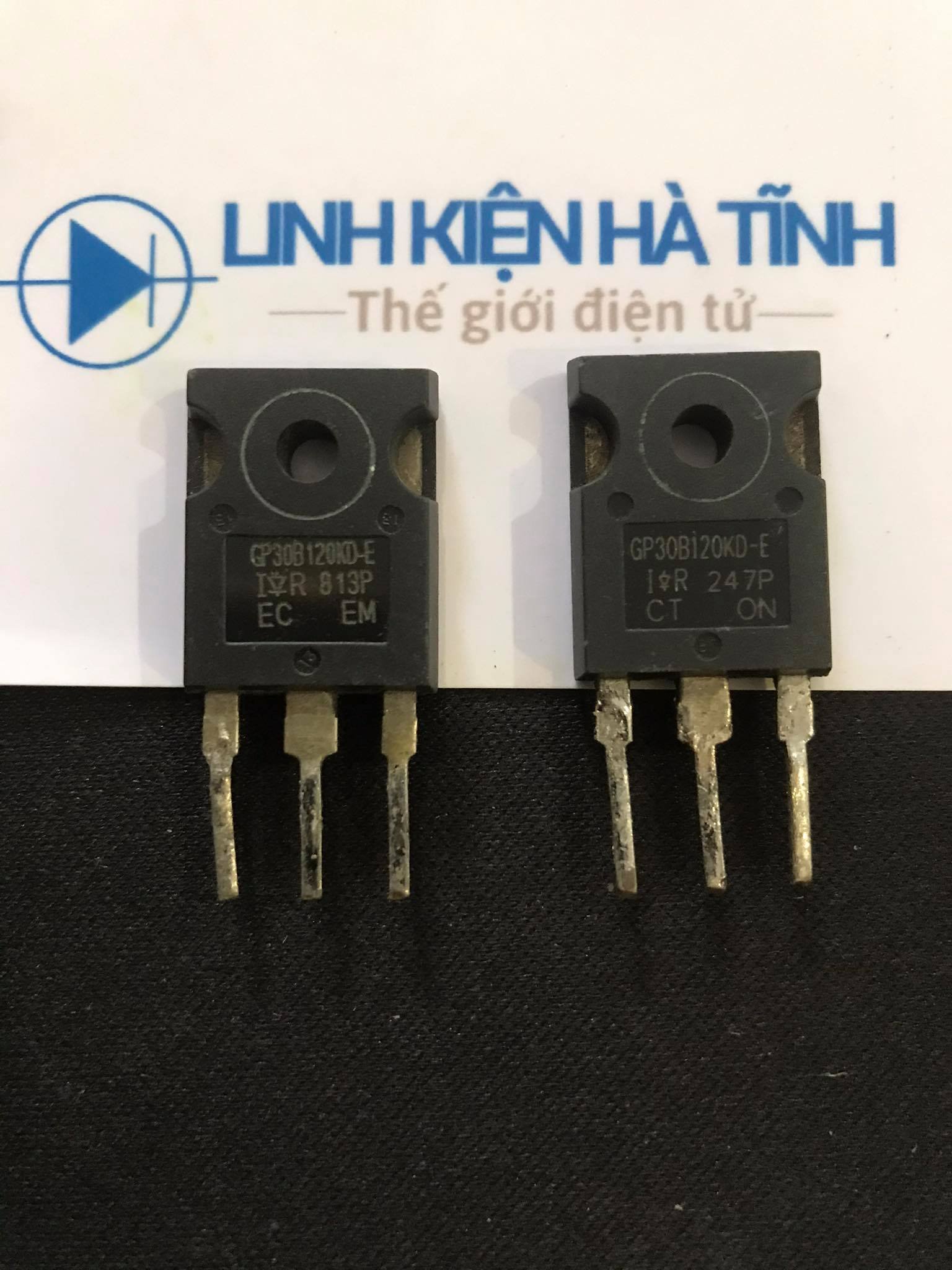 Combo 2 con igbt gp30b120kd-e gp30b120kd gp30b120 30a 1200v hàng tháo máy đã test