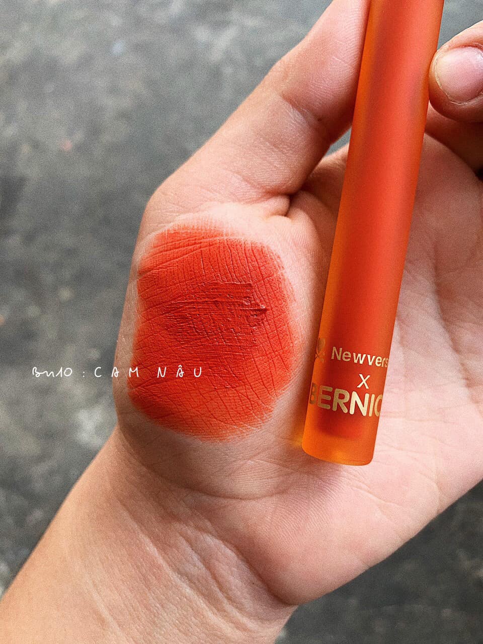 Son kem Lỳ BERNICE- Cam Nâu-BN10