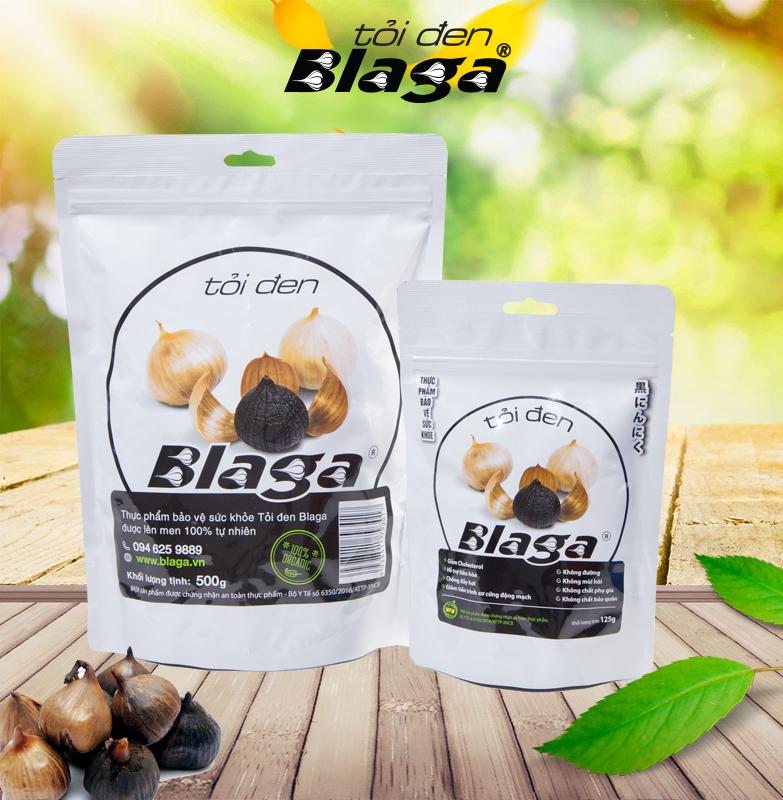 [Combo] Tỏi Đen Blaga Túi (500g) + Tỏi Đen Blaga Túi (125g)