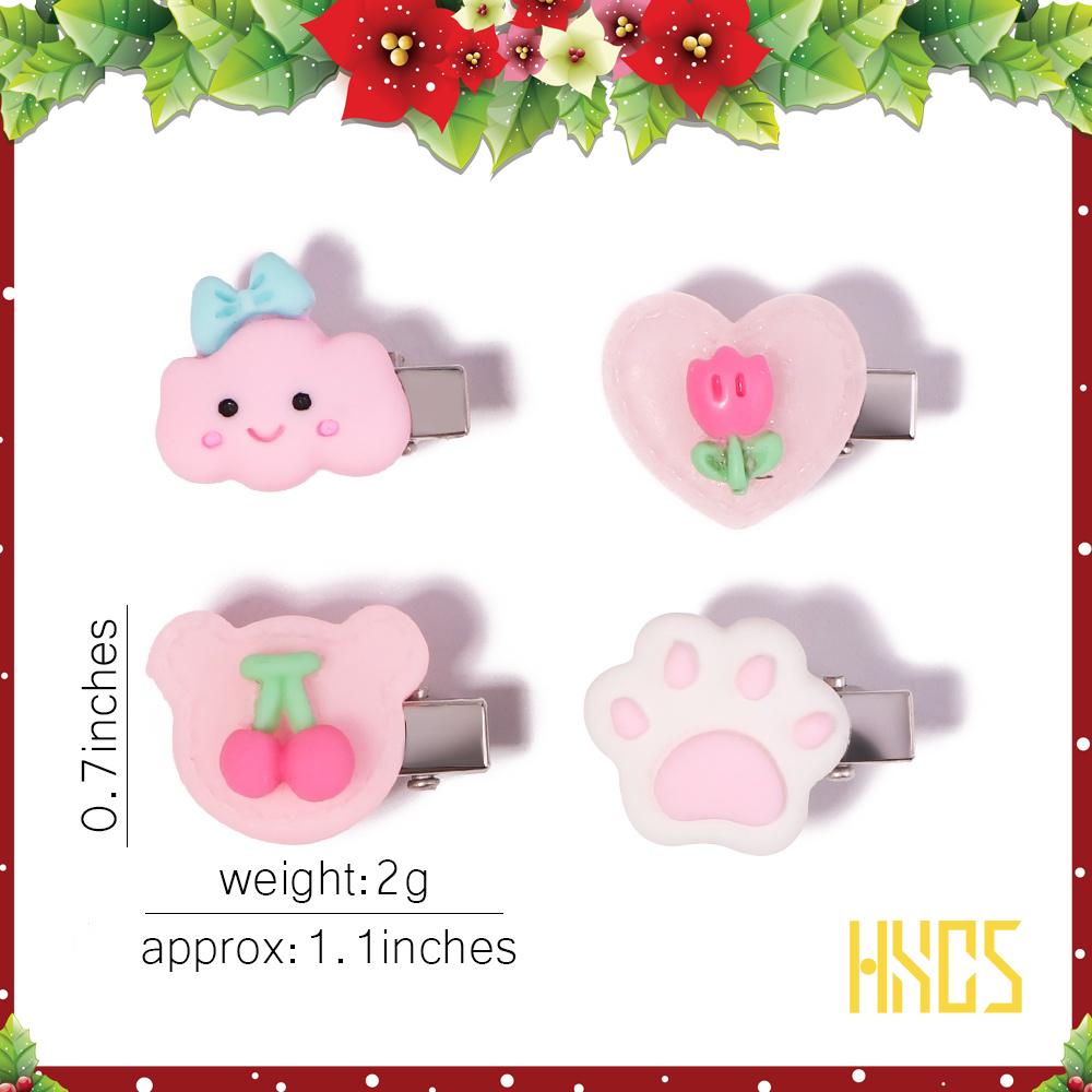Set 2 kẹp tóc hình hoa
