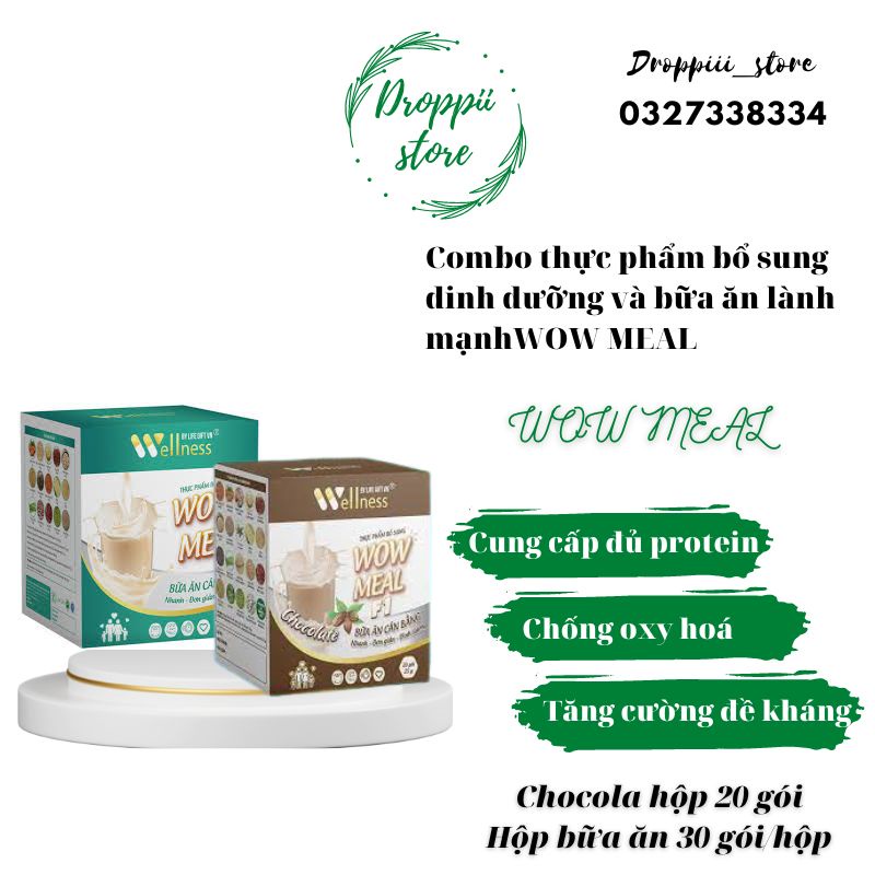 Thực phẩm bổ sung dinh dưỡng WOW MEAL MSP 7634