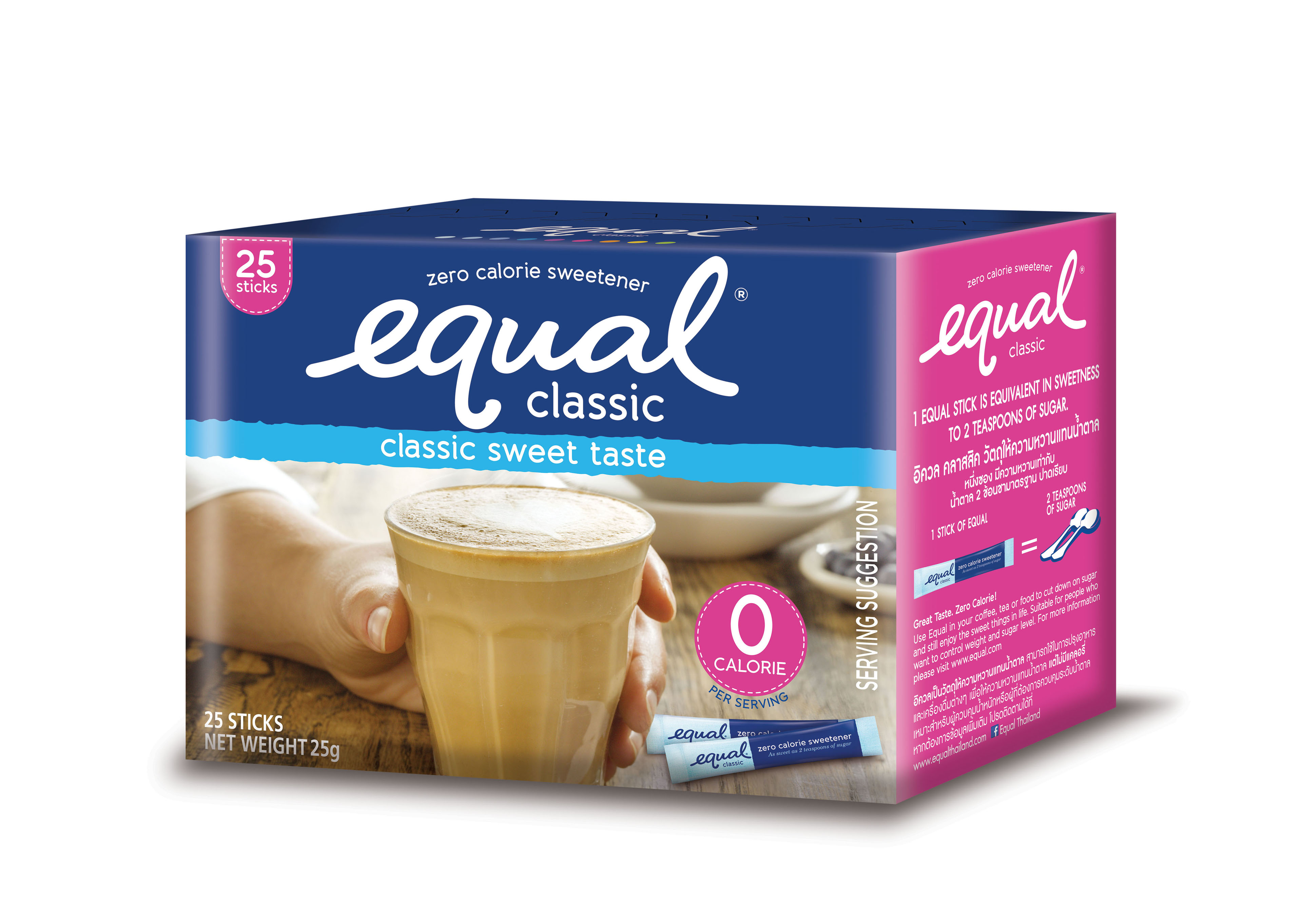 Equal classic box 25g
