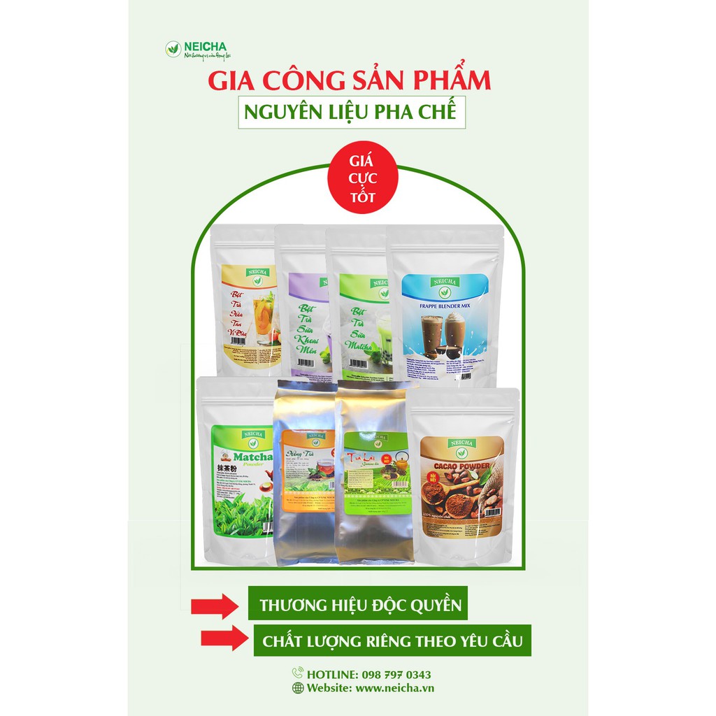 Bột Tinh Than Tre Nhật Bản Neicha (100g)