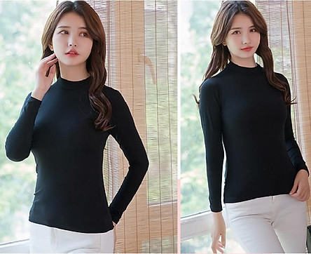 Áo giữ nhiệt cổ 3 phân thun lạnh