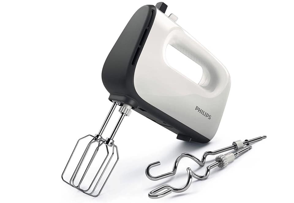 MÁY ĐÁNH TRỨNG, TRỘN BỘT CẦM TAY PHILIPS HR3741