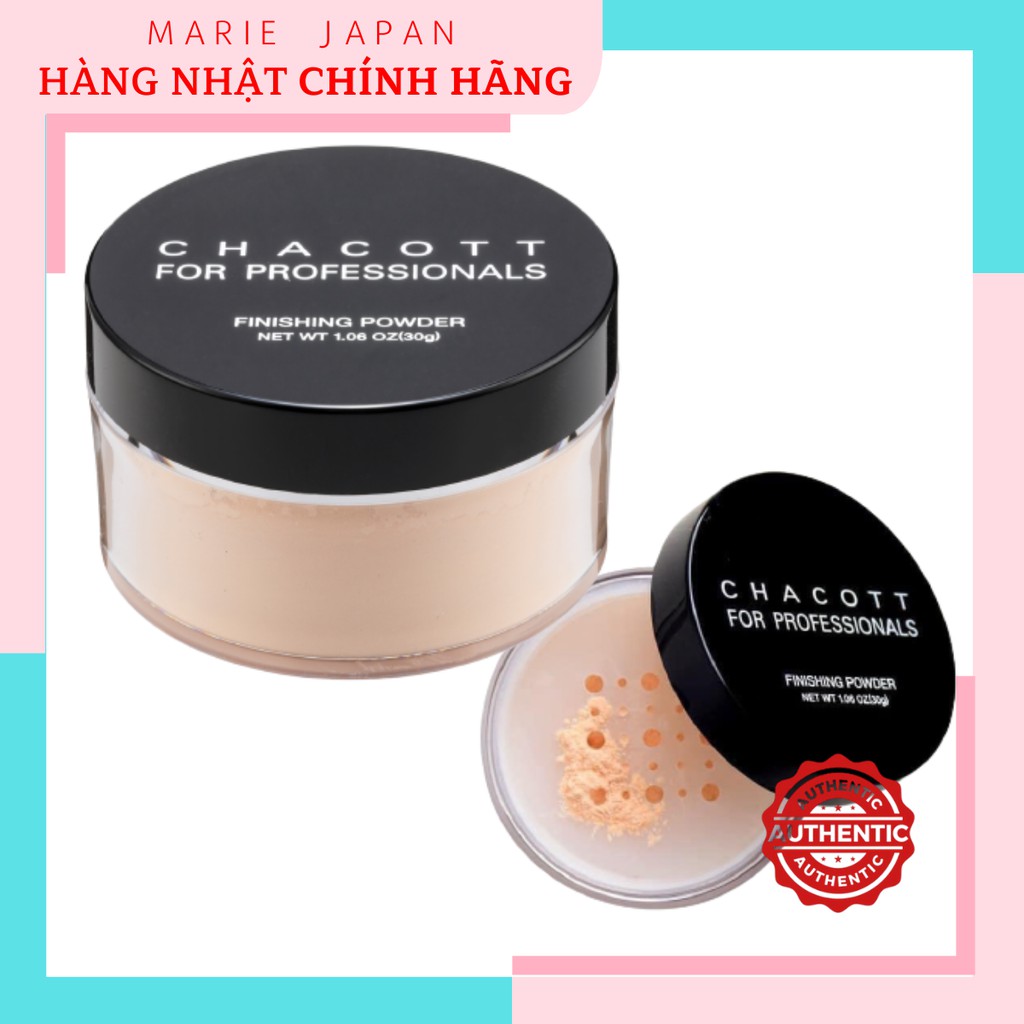 Phấn Phủ Dạng Bột Kiềm Dầu Chacott Finishing Powder 30g