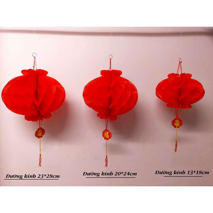 Lantern decorative braid, red lantern folding, hanging Outdoor